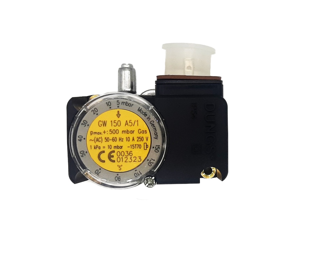 Реле давления газа Weishaupt GW150 A51 5-150 мбар DMV 503-5125, со штекерным подключением